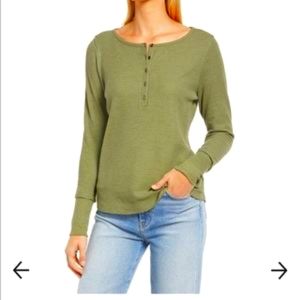 Women's Caslon Thermal Knit Top
